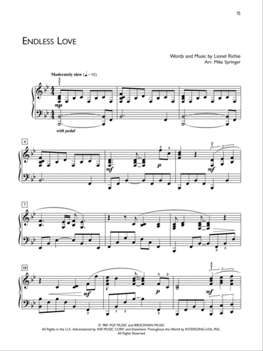 Popular Performer -- 1980s Piano Solo scores gallery preview page 2