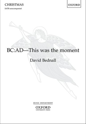 Book cover for BC: AD - This was the moment