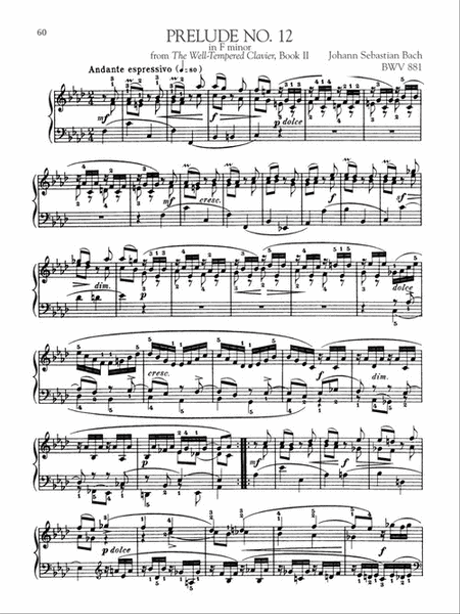 J.S. Bach: Easiest Piano Pieces