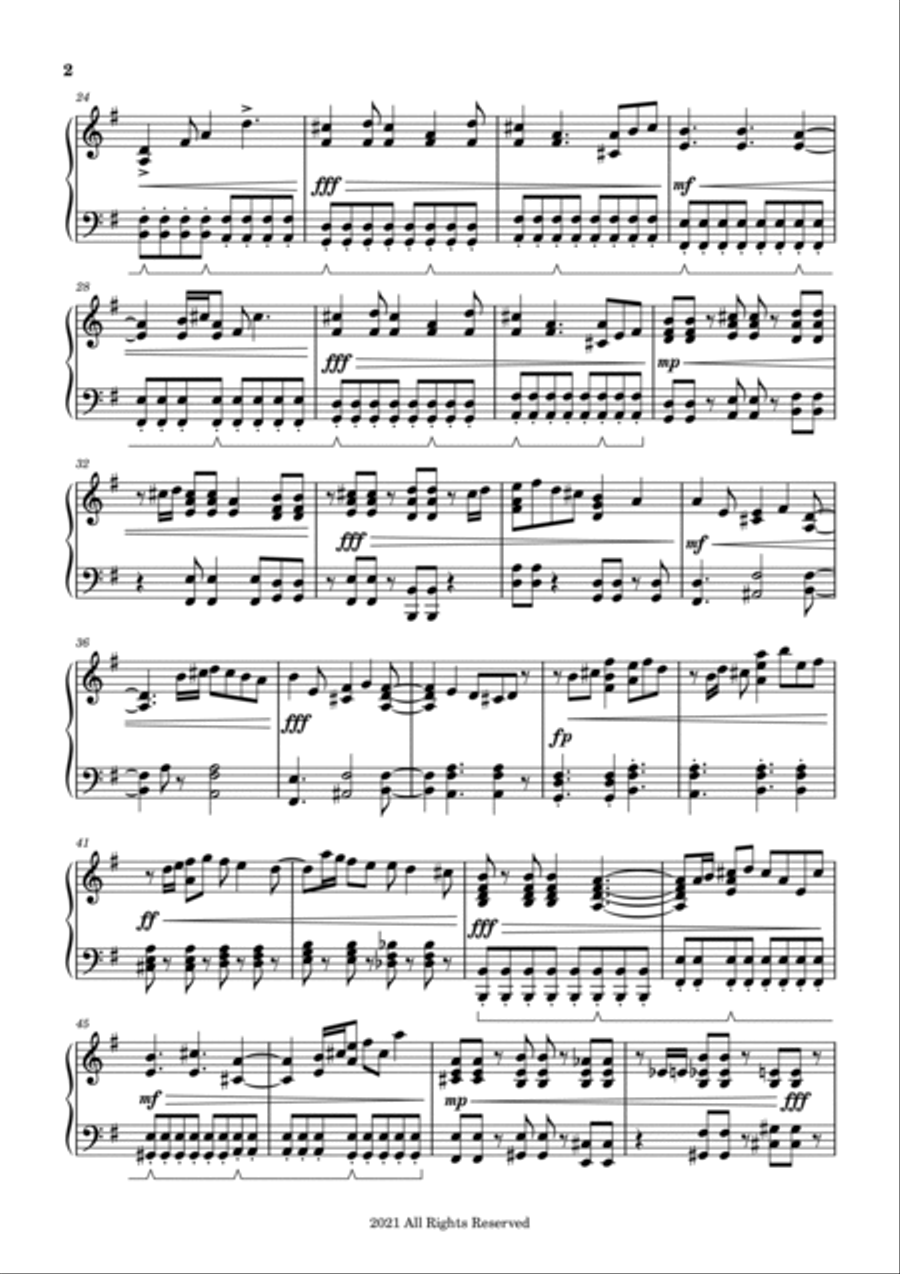 To Better Days Ahead To Better Days Ahead Piano Solo scores gallery preview page 2