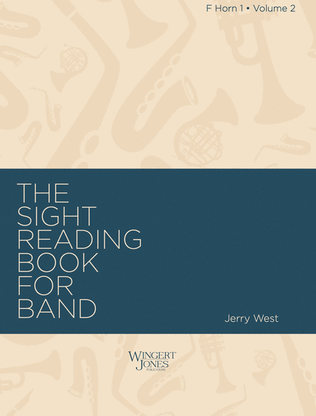 Sight Reading Book For Band, Vol 2 - F Horn 1