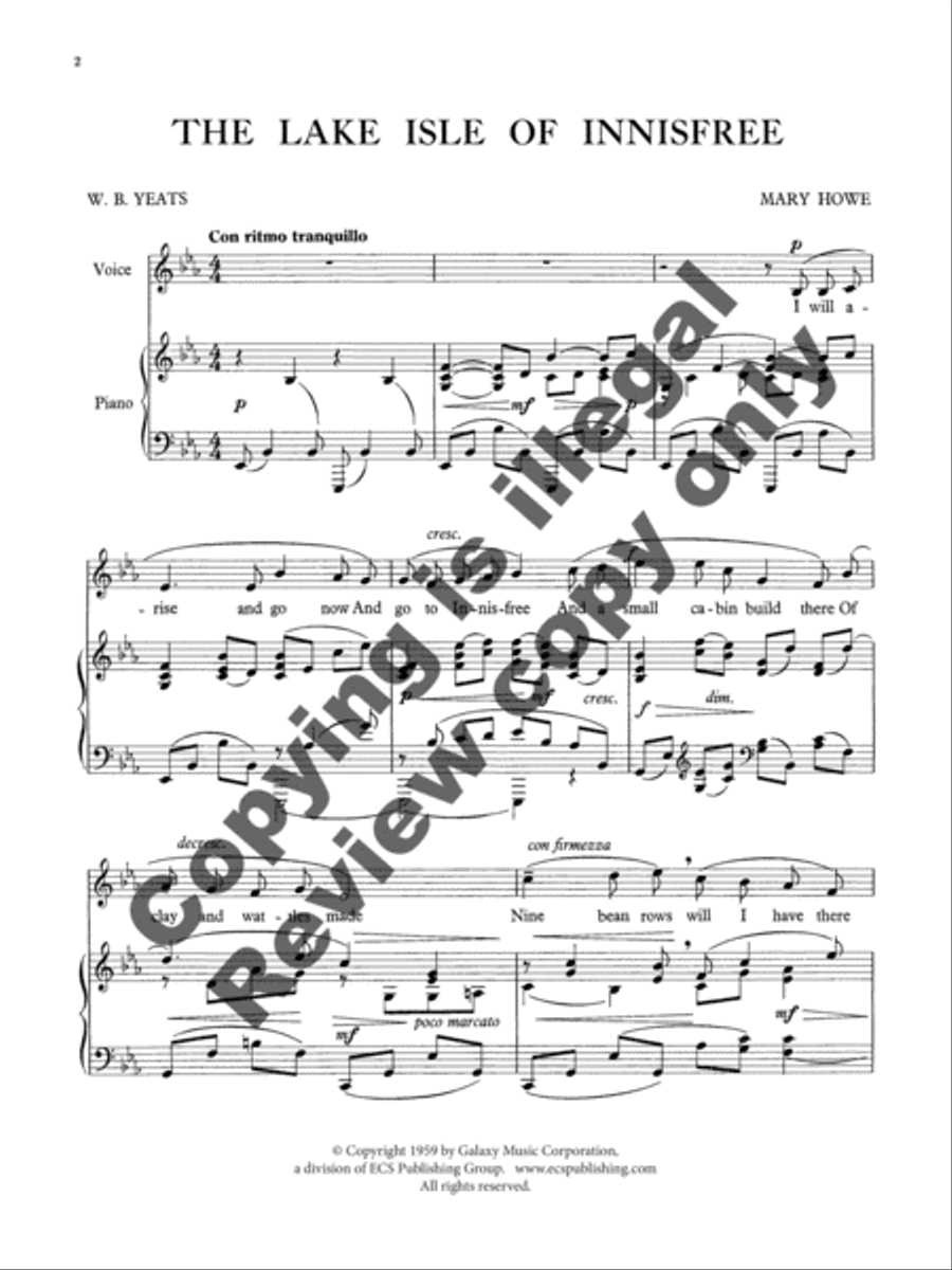 Baritone Songs Baritone Voice scores gallery preview page 4