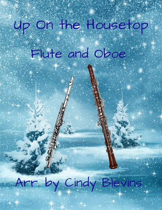 Up On the Housetop, for Flute and Oboe Duet