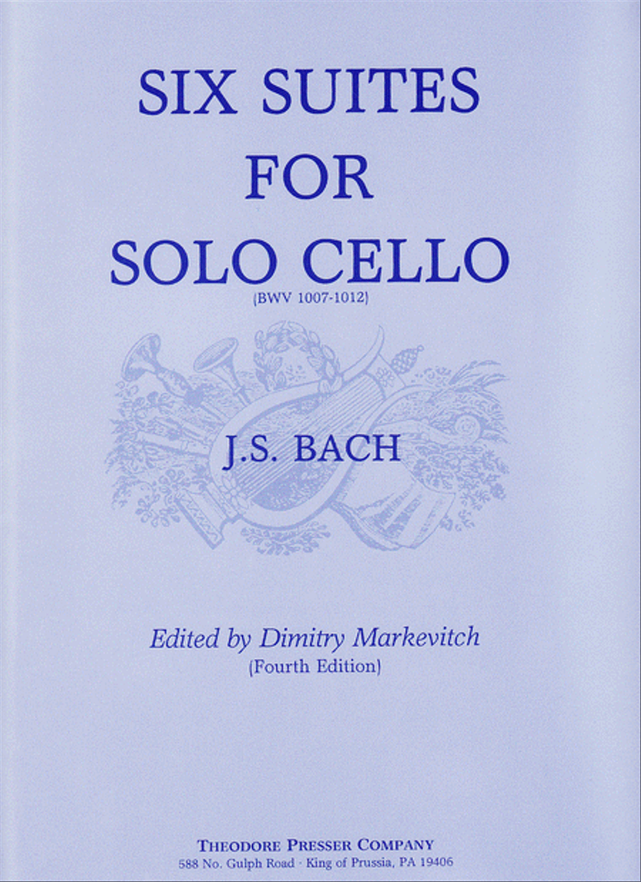 Six Suites by Johann Sebastian Bach Chamber Music - Sheet Music