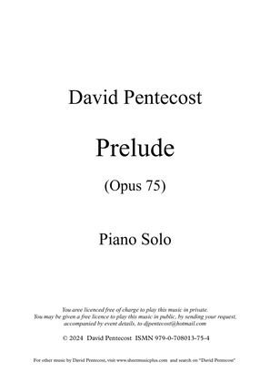 Prelude, Op.75
