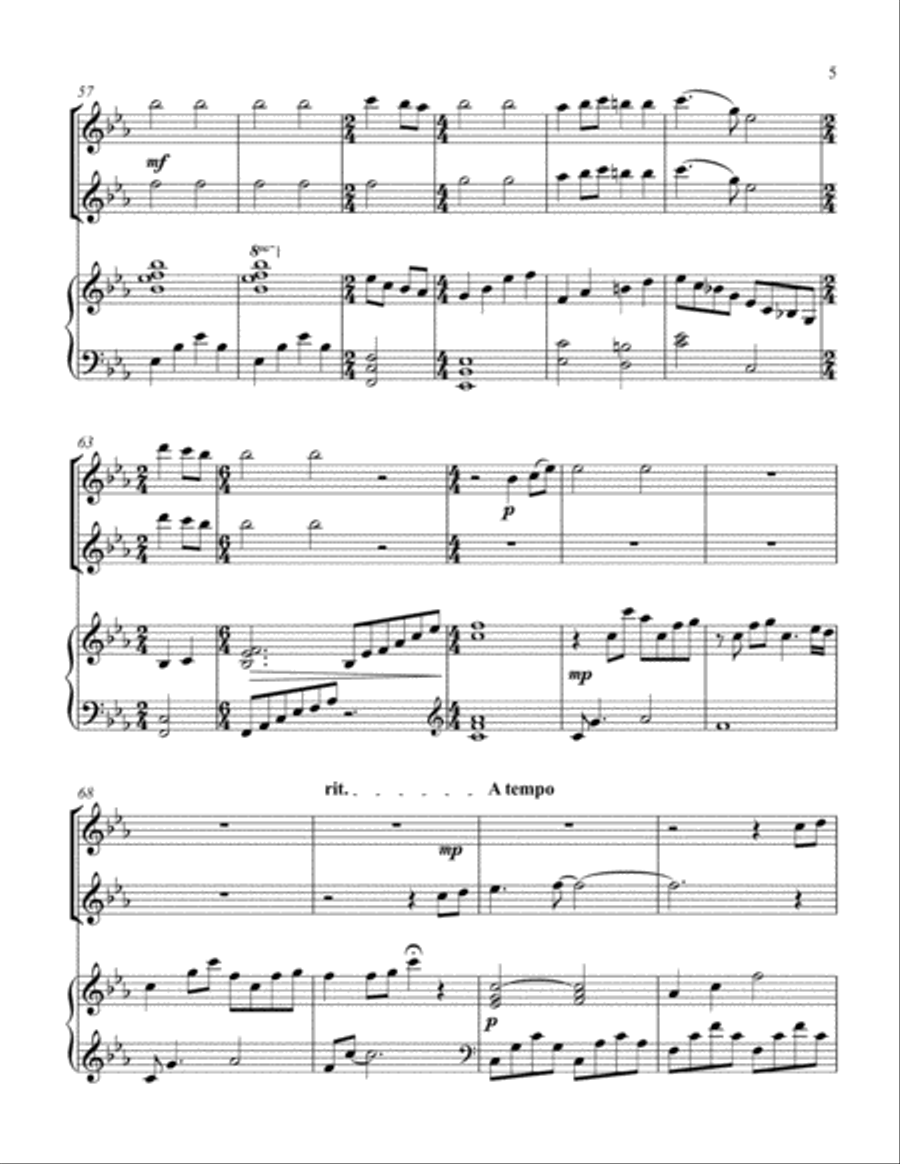 Breath Of Heaven (Mary's Song) Piano scores gallery preview page 6
