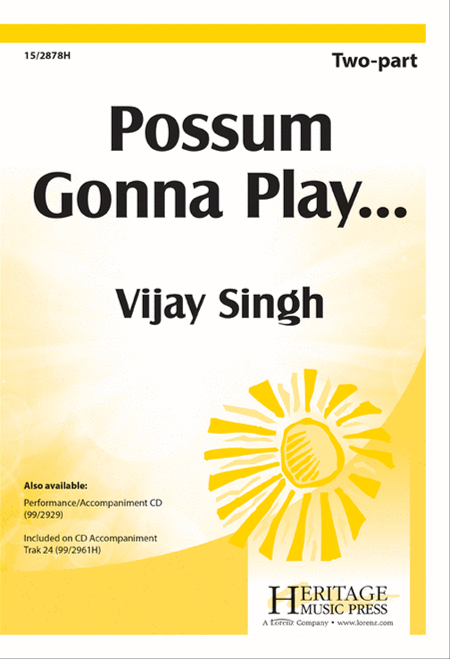 Possum Gonna Play... 2-Part scores gallery preview page 1