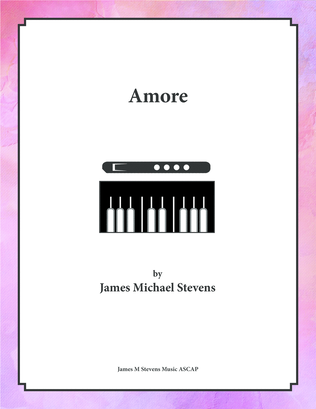 Book cover for Amore - Alto Flute & Piano