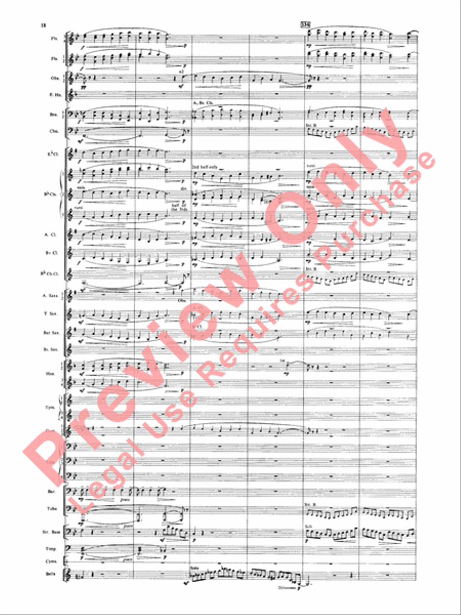 Russian Christmas Music Russian Christmas Music Concert Band scores gallery preview page 21