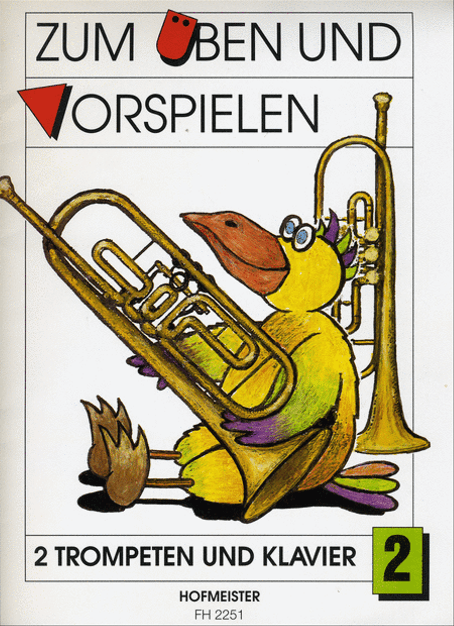 Zum Üben und Vorspielen, Heft 2 Trumpet Solo scores gallery preview page 1