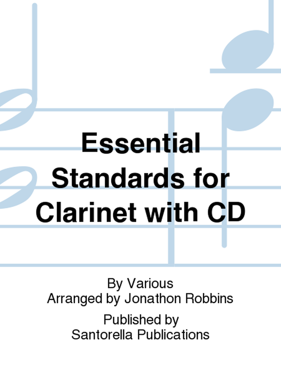 Essential Standards for Clarinet with CD
