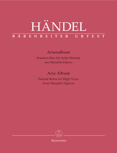Aria Album - Female Roles for High Voice from Handel