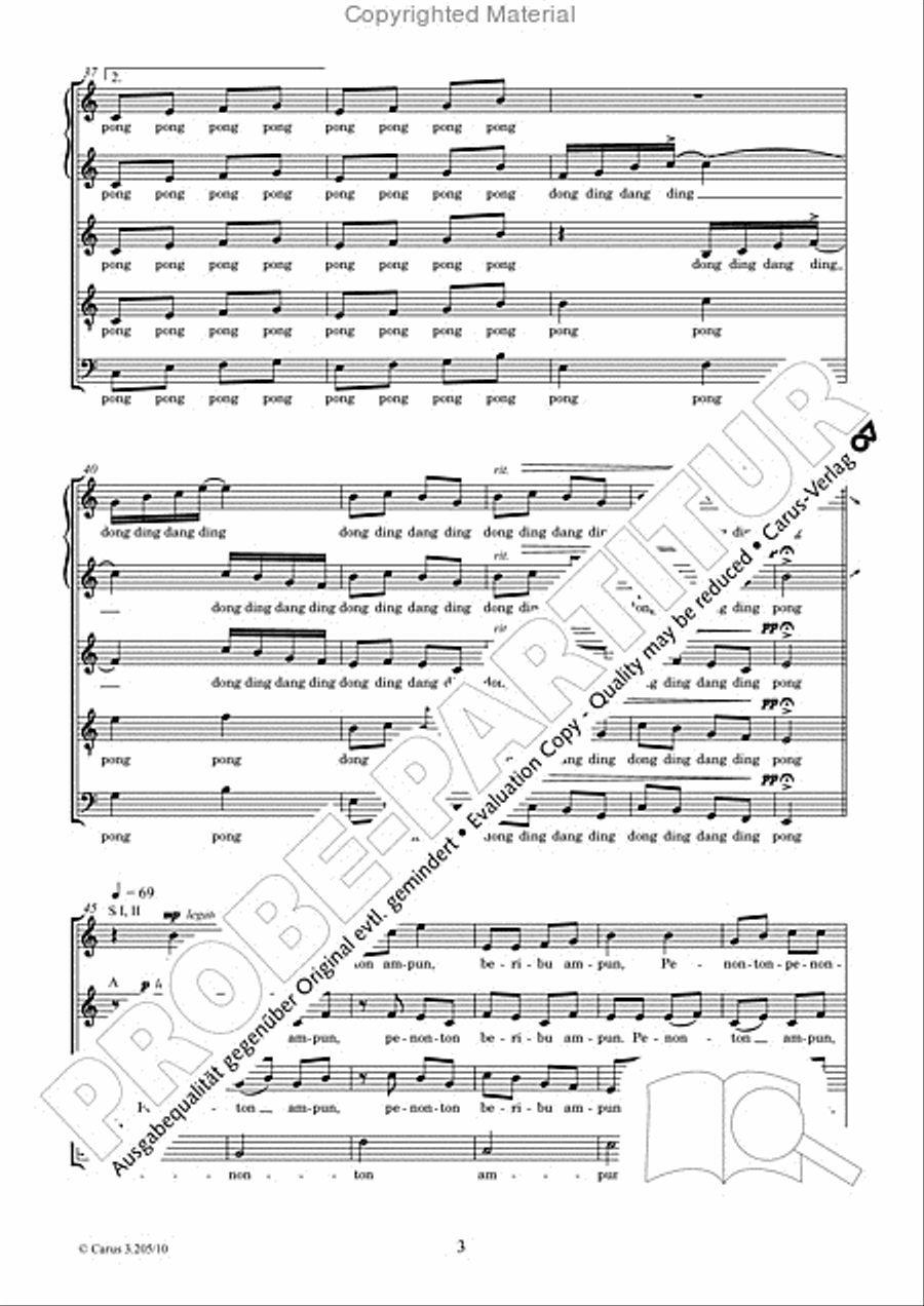 Meplalian SSATB scores gallery preview page 4