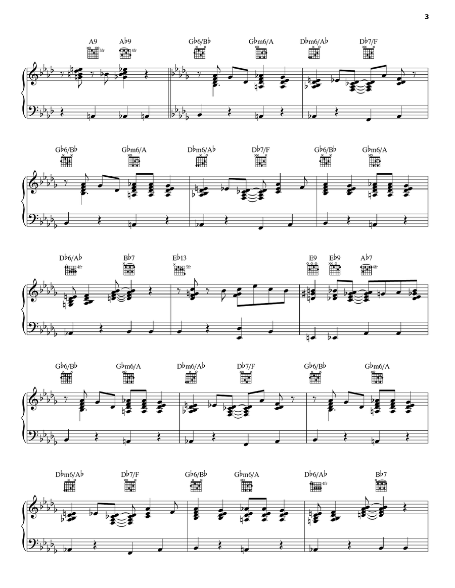 King Porter Stomp Piano Solo scores gallery preview page 3