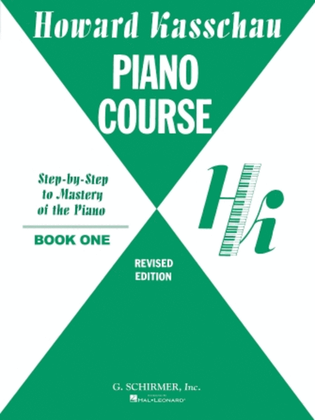 Book cover for Piano Course – Book 1