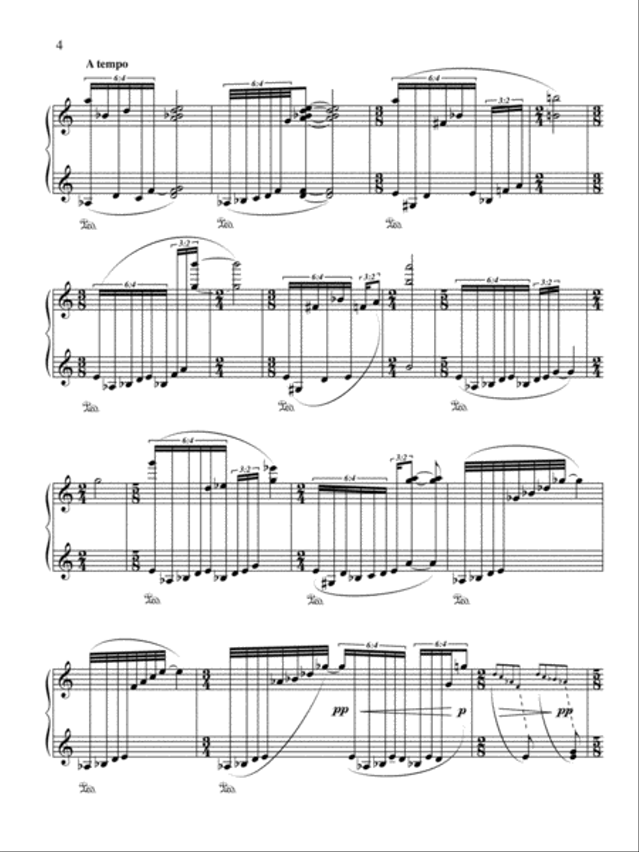[Reiprich] The Moon, Geese Flying Home Piano Solo scores gallery preview page 6