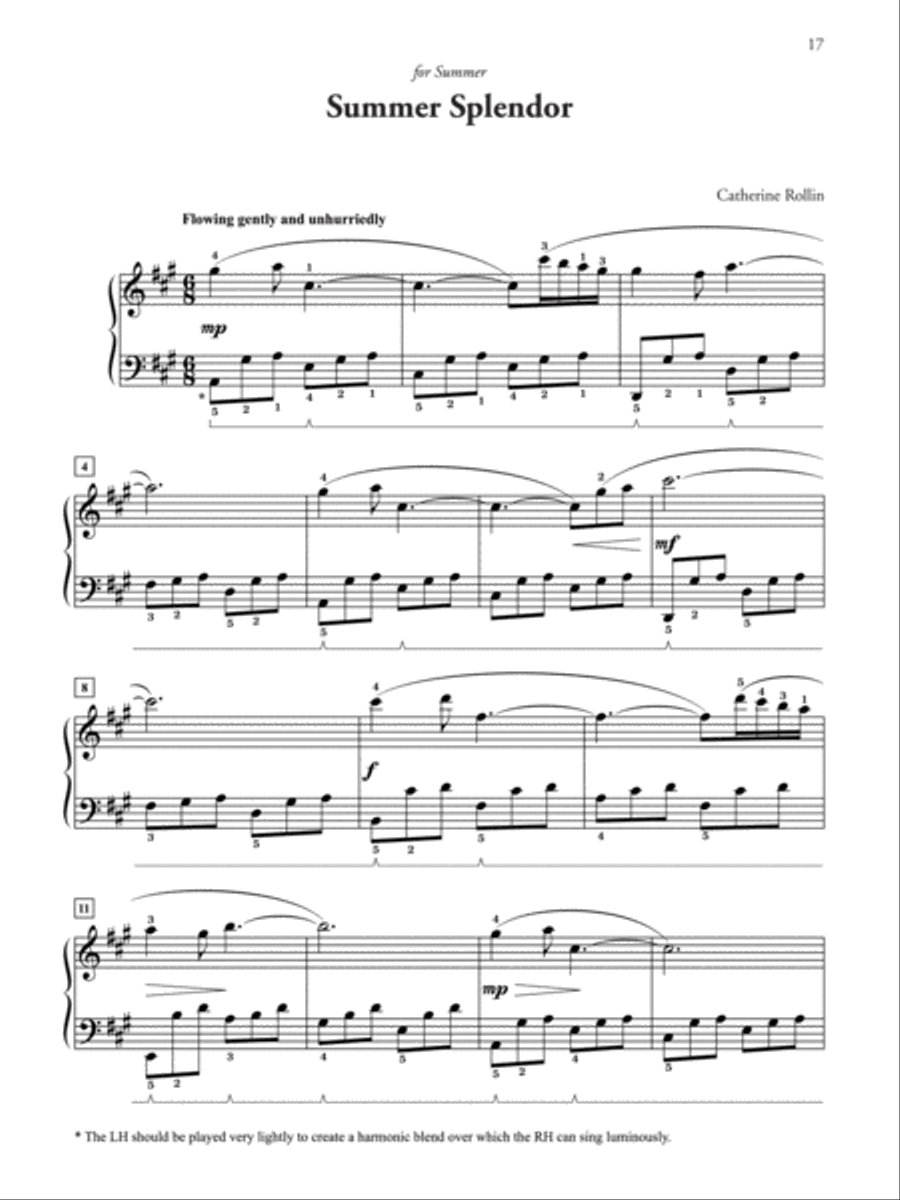 Lyric Moments, Book 3 Piano Solo scores gallery preview page 4