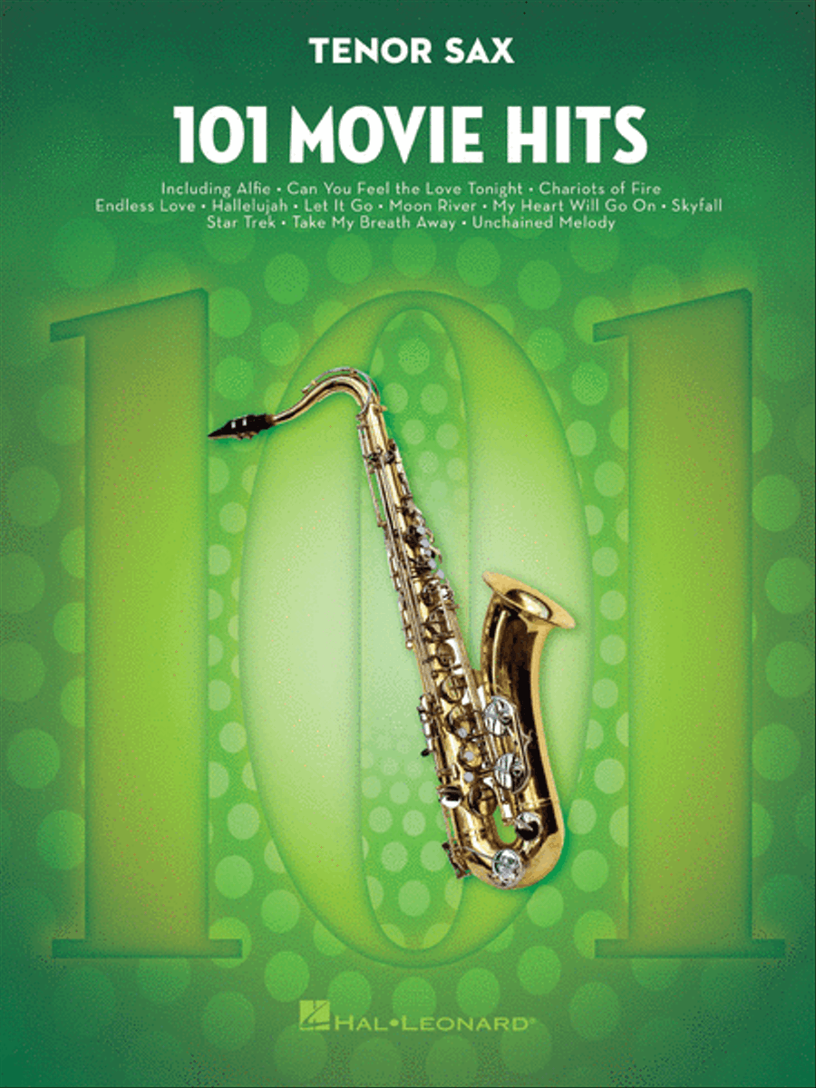 101 Movie Hits Tenor Saxophone scores gallery preview page 1