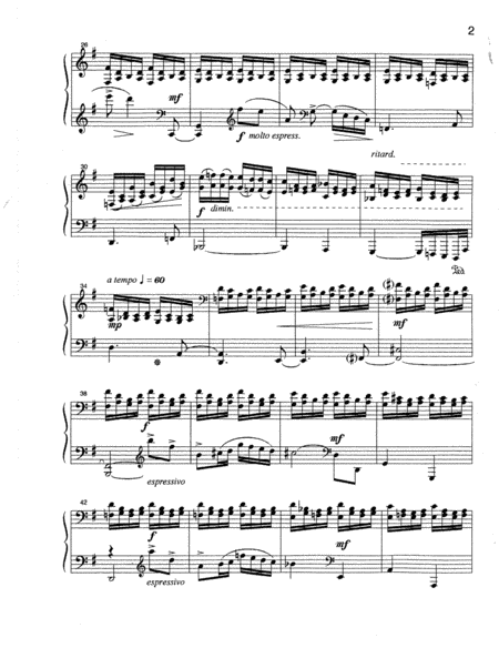 Nocturne in G for Solo Piano image number null