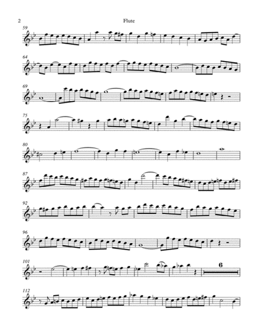 Contrapunctus IX, The Art of Fugue, BWV 1080, by J.S. Bach, arranged for Flute and String Trio image number null