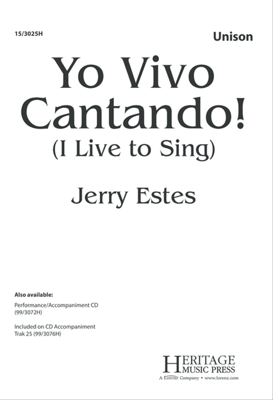 Yo Vivo Cantando! Unison Choir scores gallery preview page 1