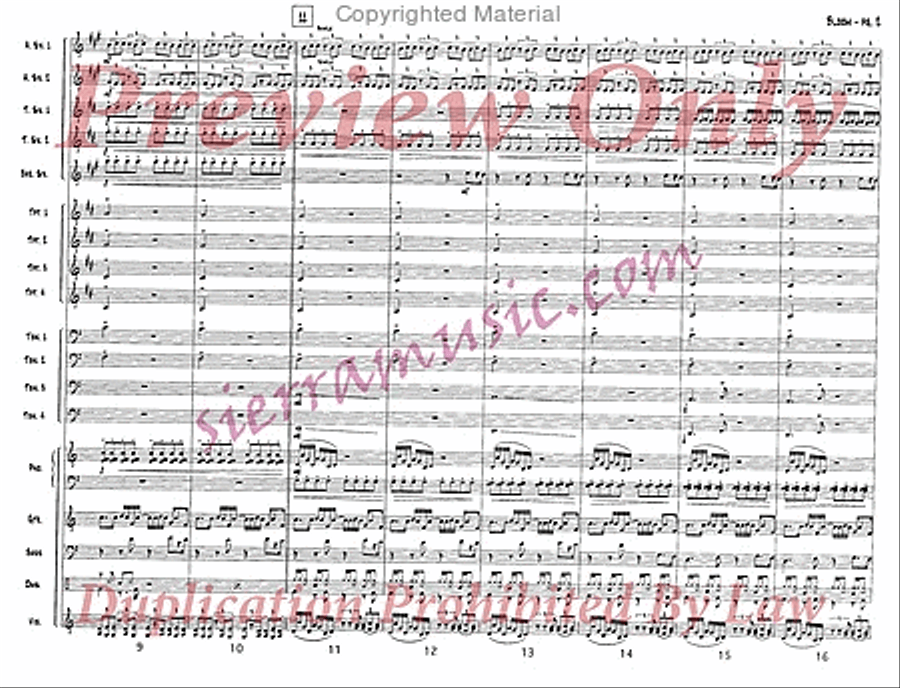 Bloom Jazz Ensemble scores gallery preview page 3