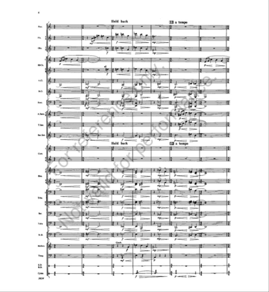Contexture Concert Band scores gallery preview page 3