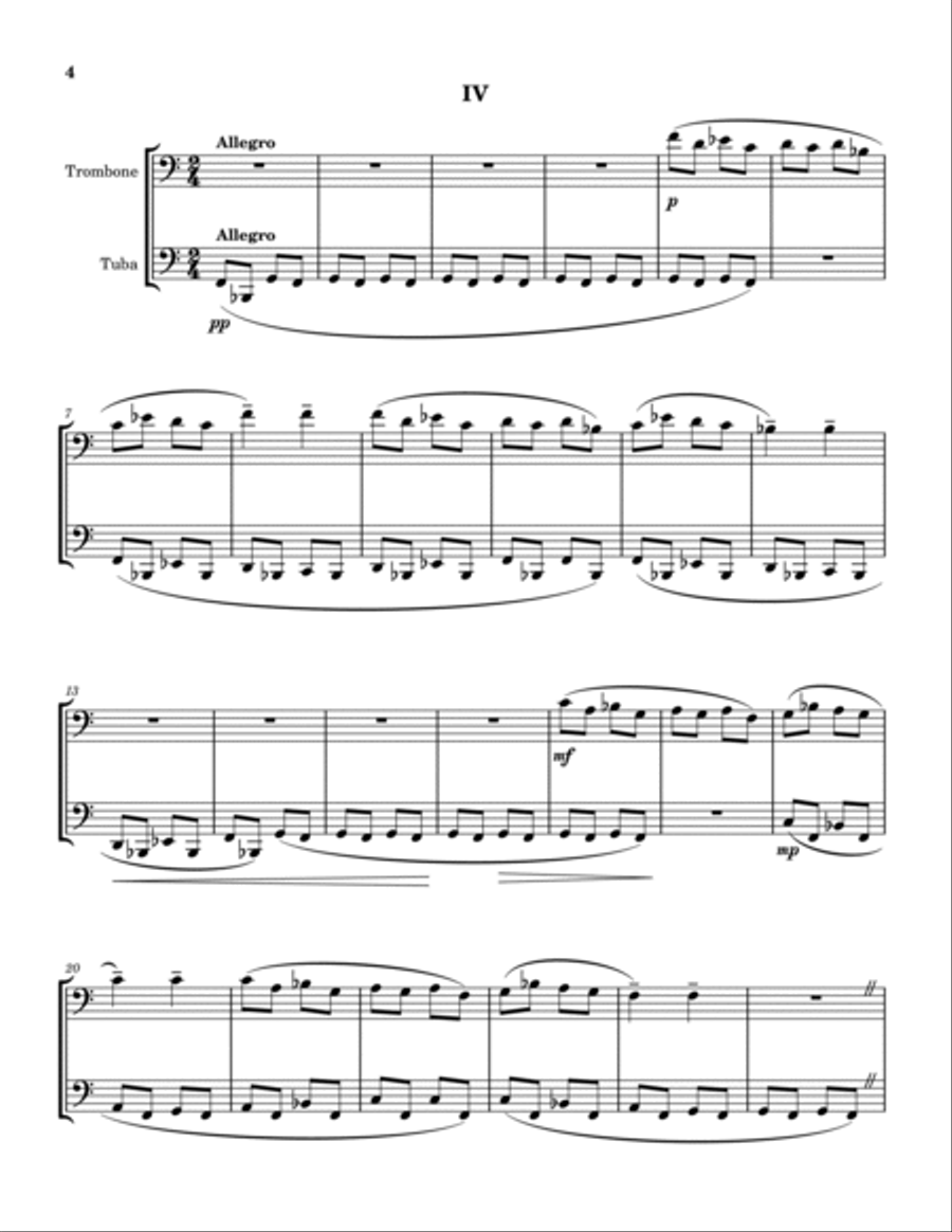For Children For Children Brass Duet scores gallery preview page 5