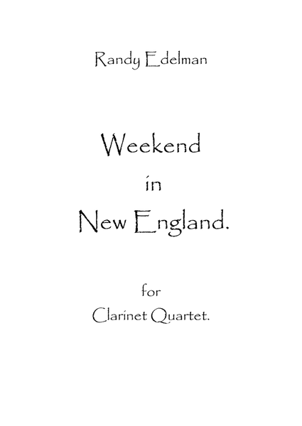 Weekend In New England image number null