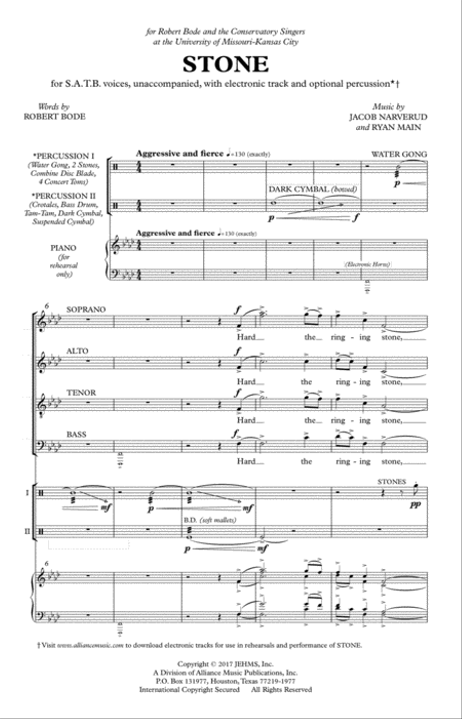 Stone Stone 4-Part scores gallery preview page 2