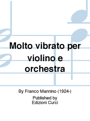Molto vibrato per violino e orchestra