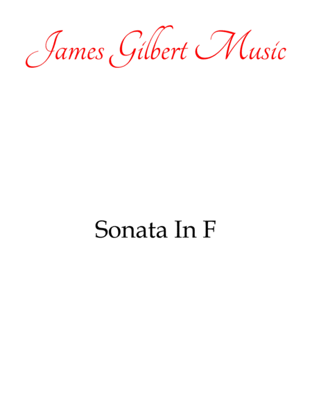 Sonata in F Major (K. 533, 494) image number null