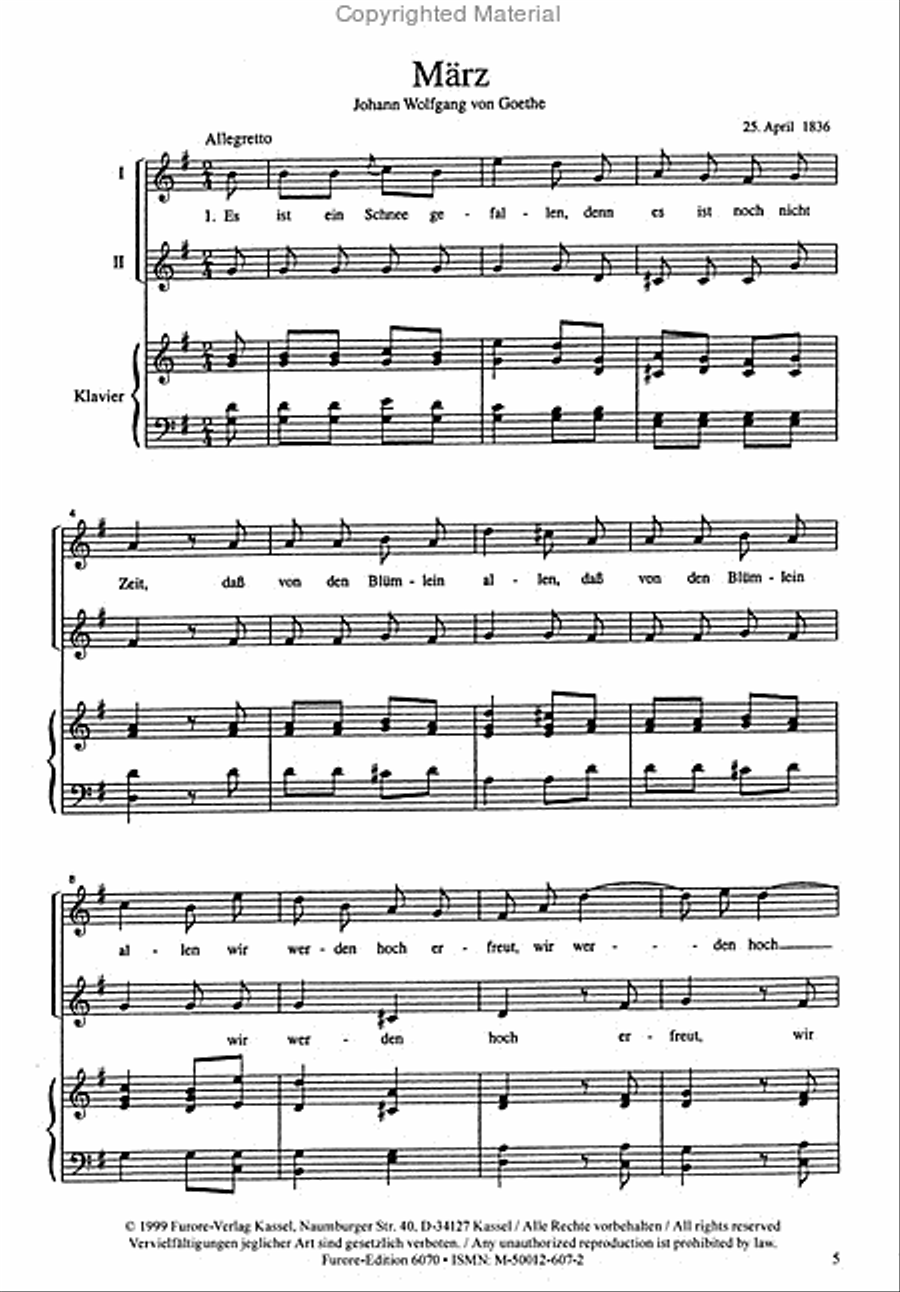 3 Goethe Duets 3 Goethe Duets Voice scores gallery preview page 2