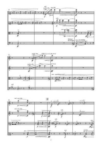(Bad) Dreams come true for string quartet - Score & parts