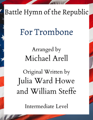 Book cover for Battle Hymn of the Republic- Intermediate Trombone