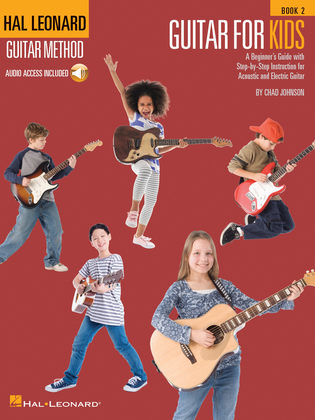 Book cover for Guitar for Kids – Book 2