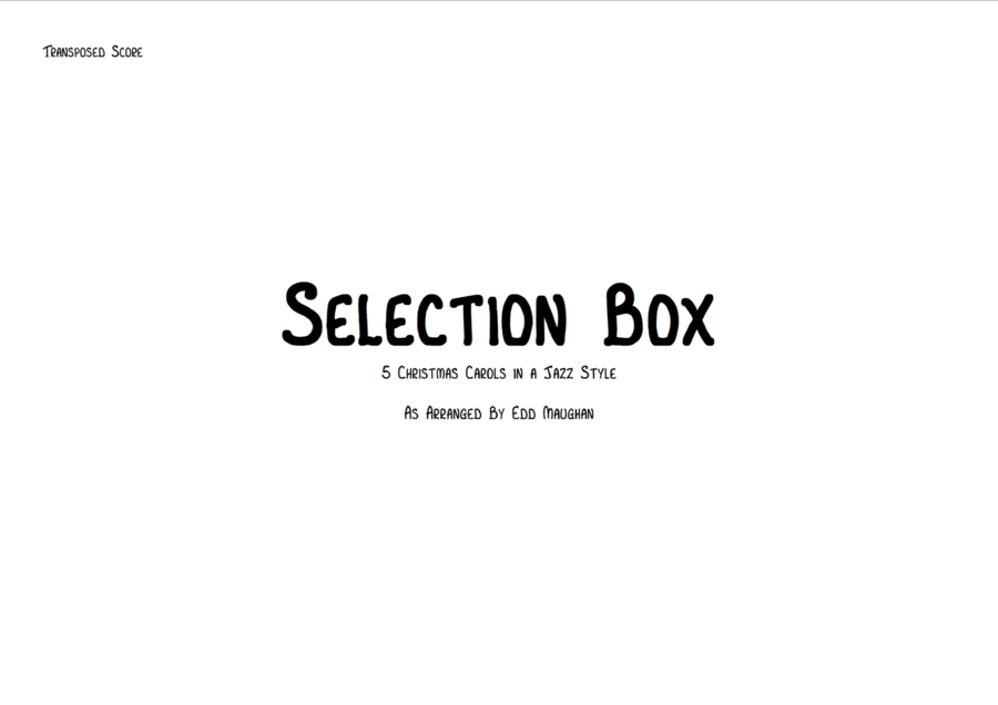 Selection Box - Jazz Band Jazz Ensemble scores gallery preview page 1