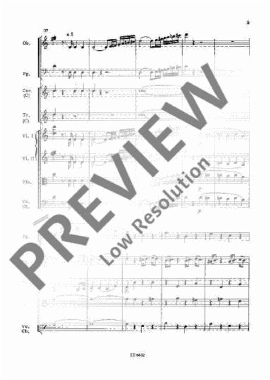 Symphony No. 34 C major Orchestra scores gallery preview page 16