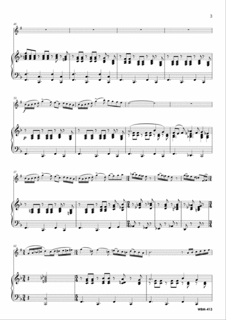 Artist Cor Trumpet Solo scores gallery preview page 4