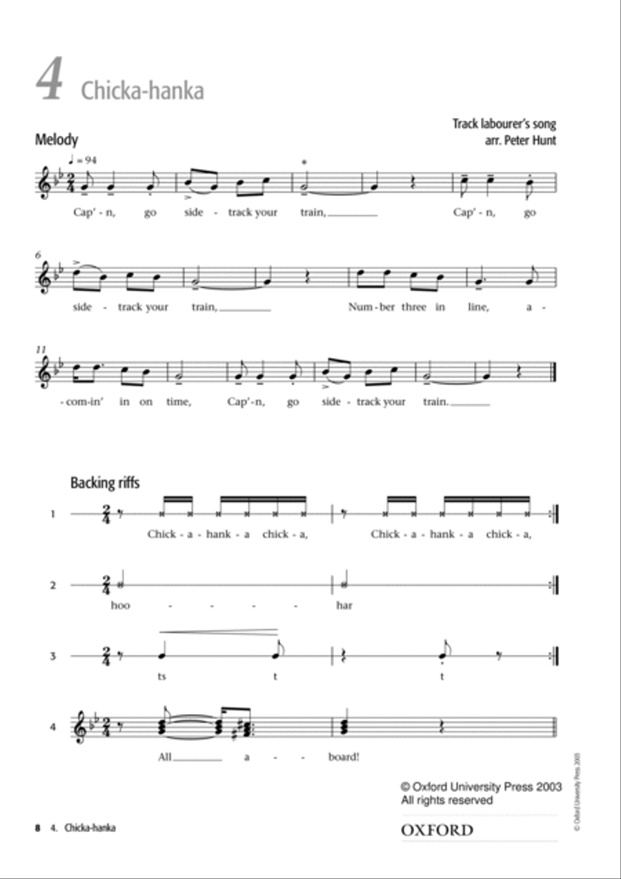 Voiceworks 2 4-Part scores gallery preview page 3