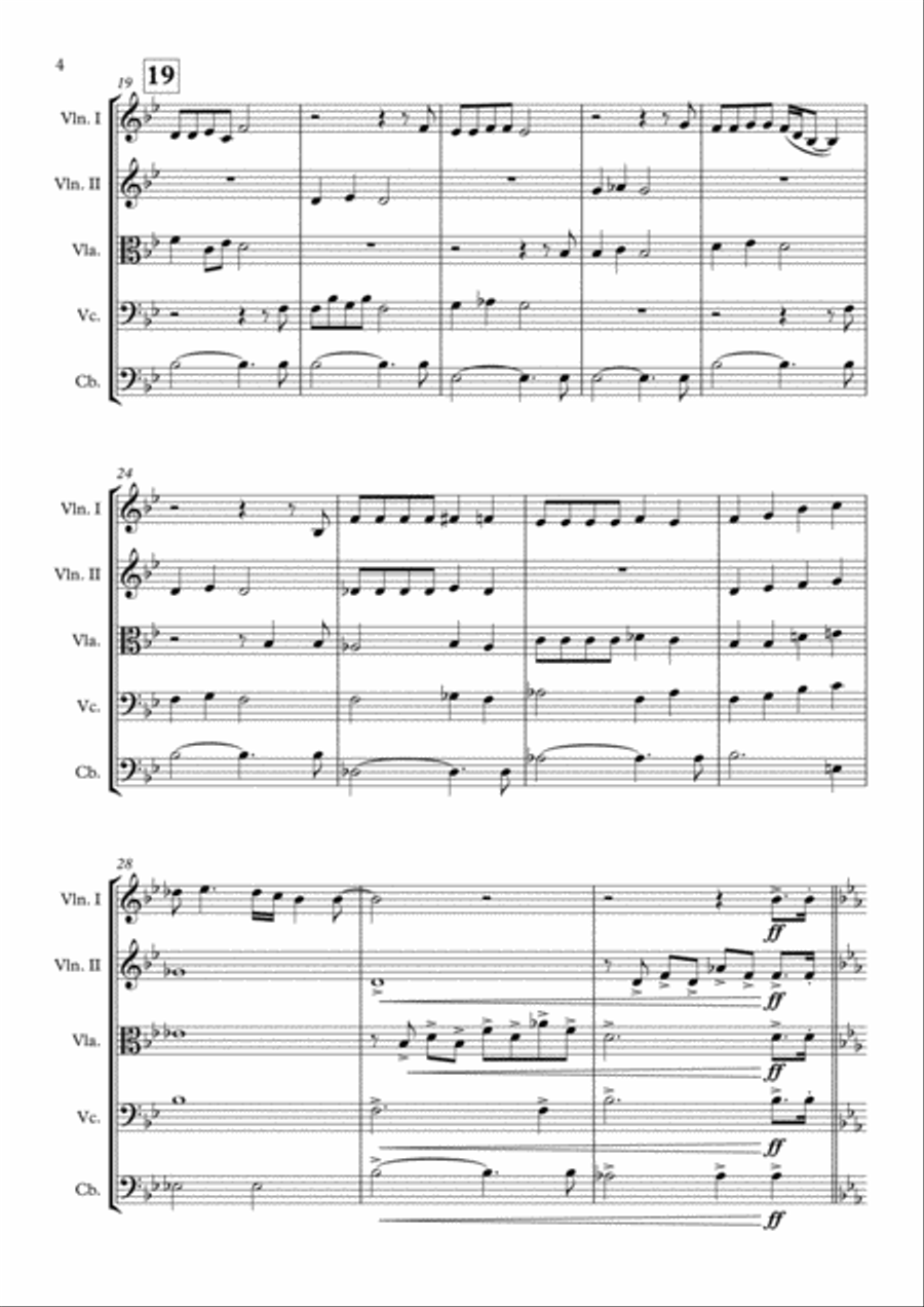 Barcelona String Quintet scores gallery preview page 5
