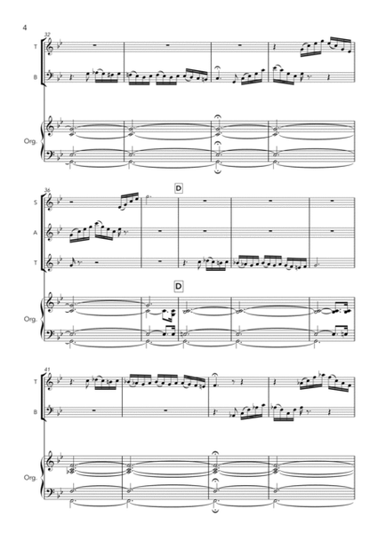 Albinoni / Giazotto - Adagio in G Minor - for Recorder Quartet and Organ image number null