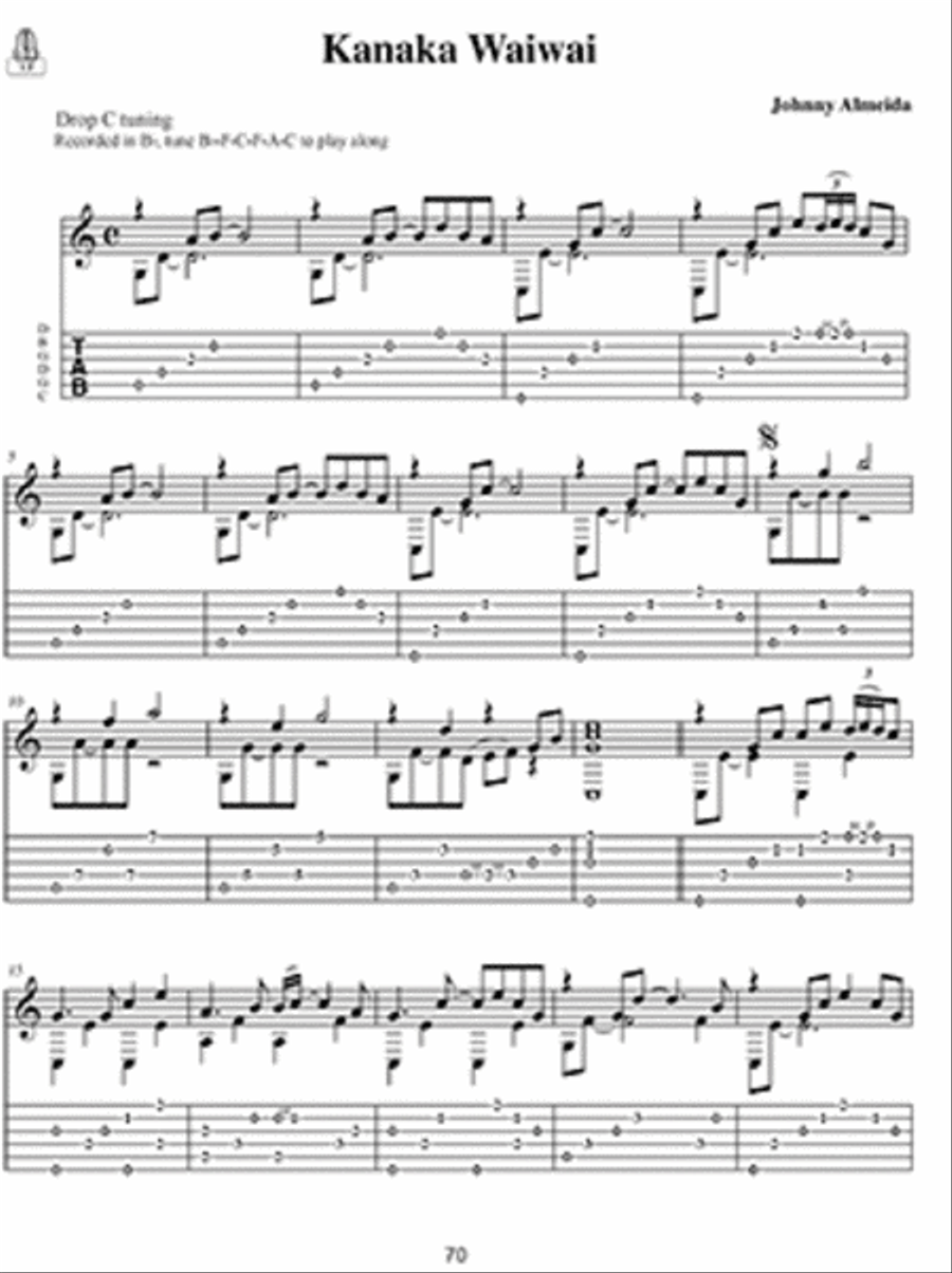Old-Time Hawaiian Slack Key Guitar Guitar scores gallery preview page 4