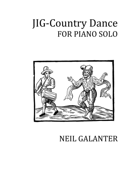 JIG - Country Dance for Piano Solo