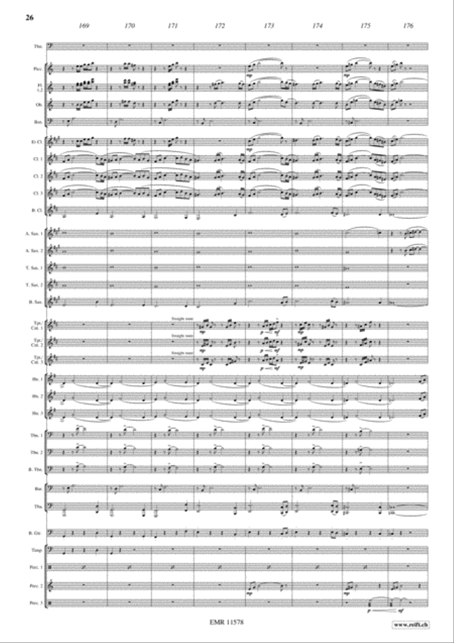 Cirrus Concert Band scores gallery preview page 26