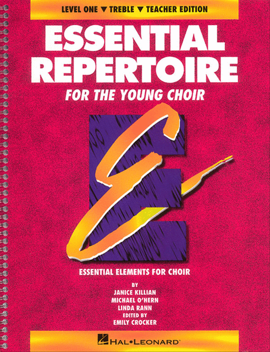 Essential Repertoire for the Young Choir Children's Choir scores gallery preview page 1