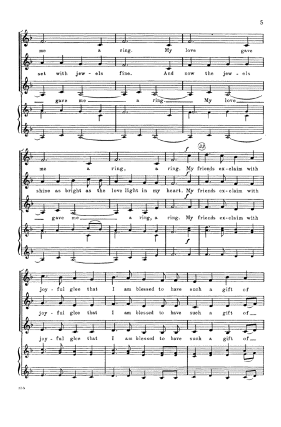 My Heart Is Full of Merriment and Joy A Cappella scores gallery preview page 4