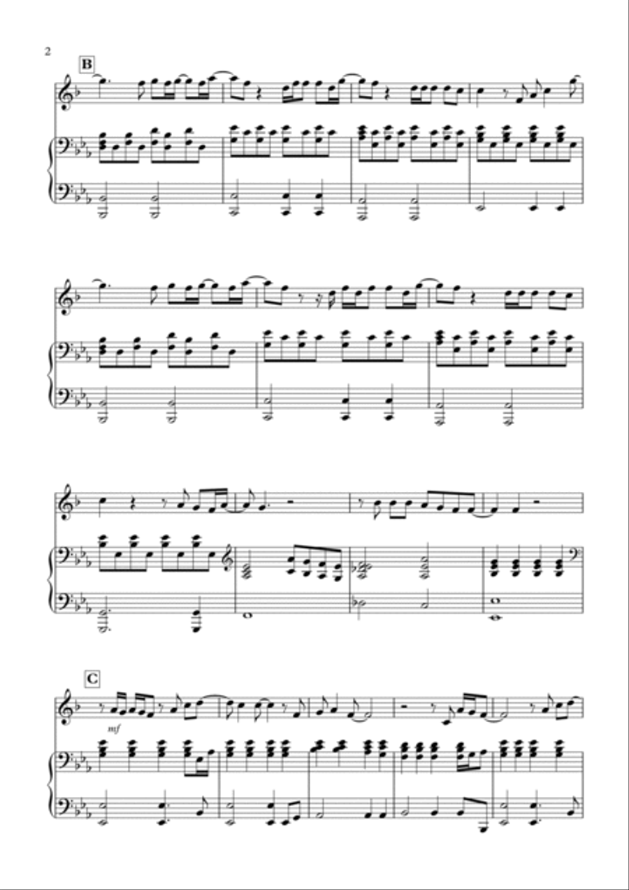 Angels Angels Trumpet Solo scores gallery preview page 2