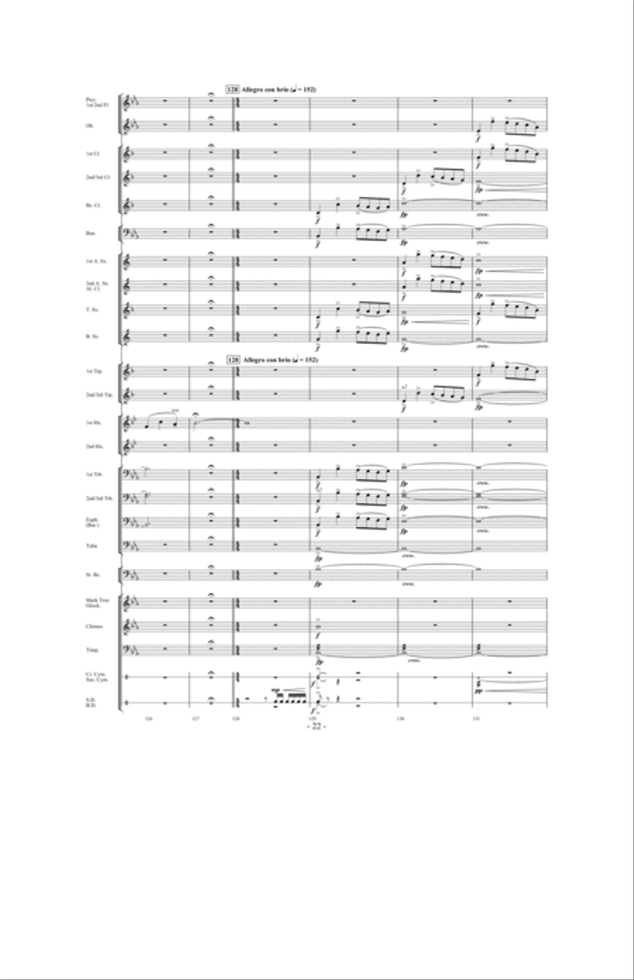 Towards a New Horizon Concert Band scores gallery preview page 21