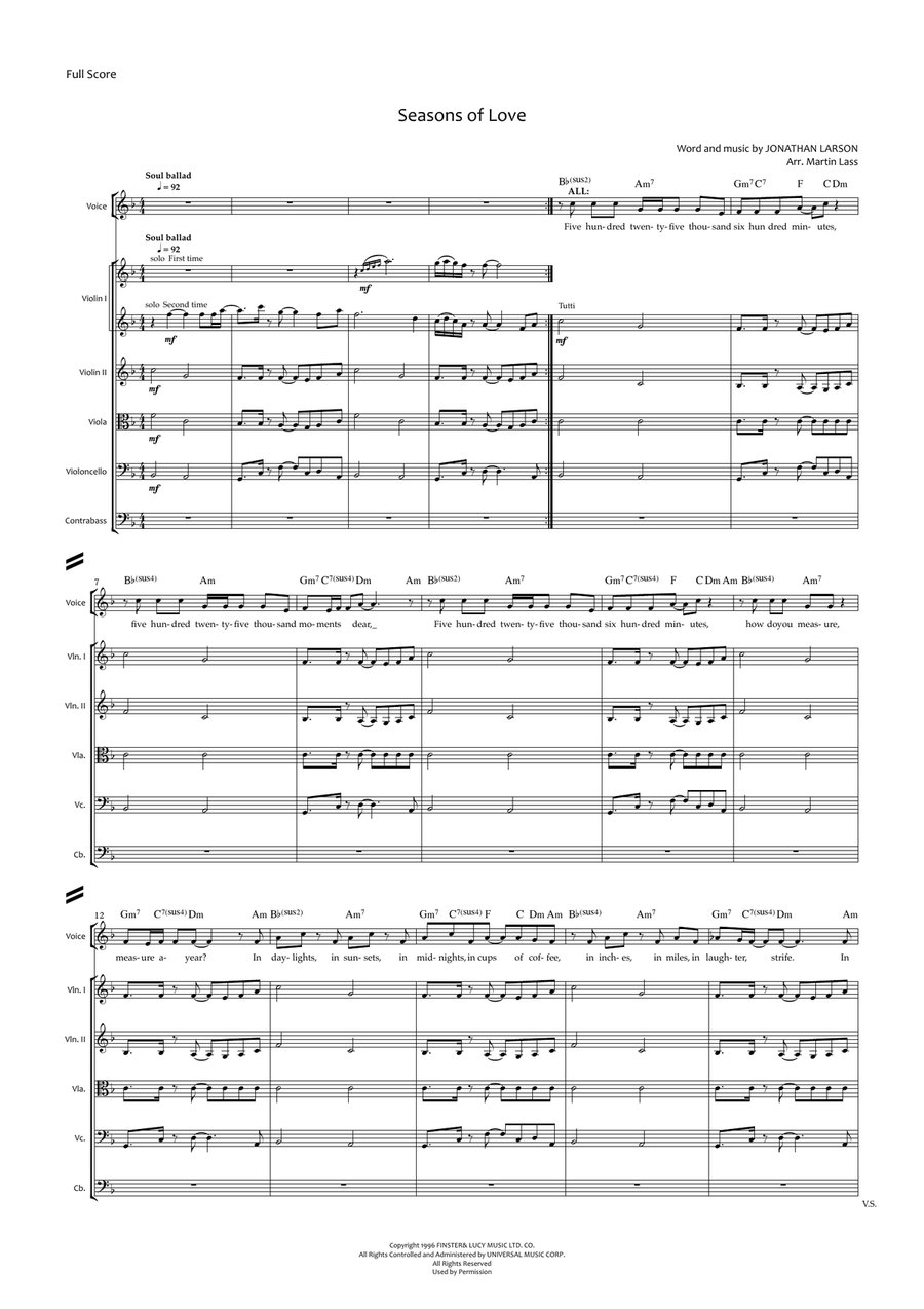 Book cover for Seasons Of Love